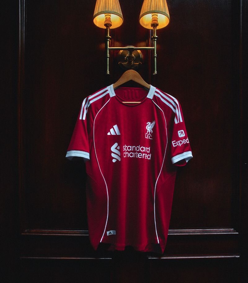 liverpool 2025 adidas home kit